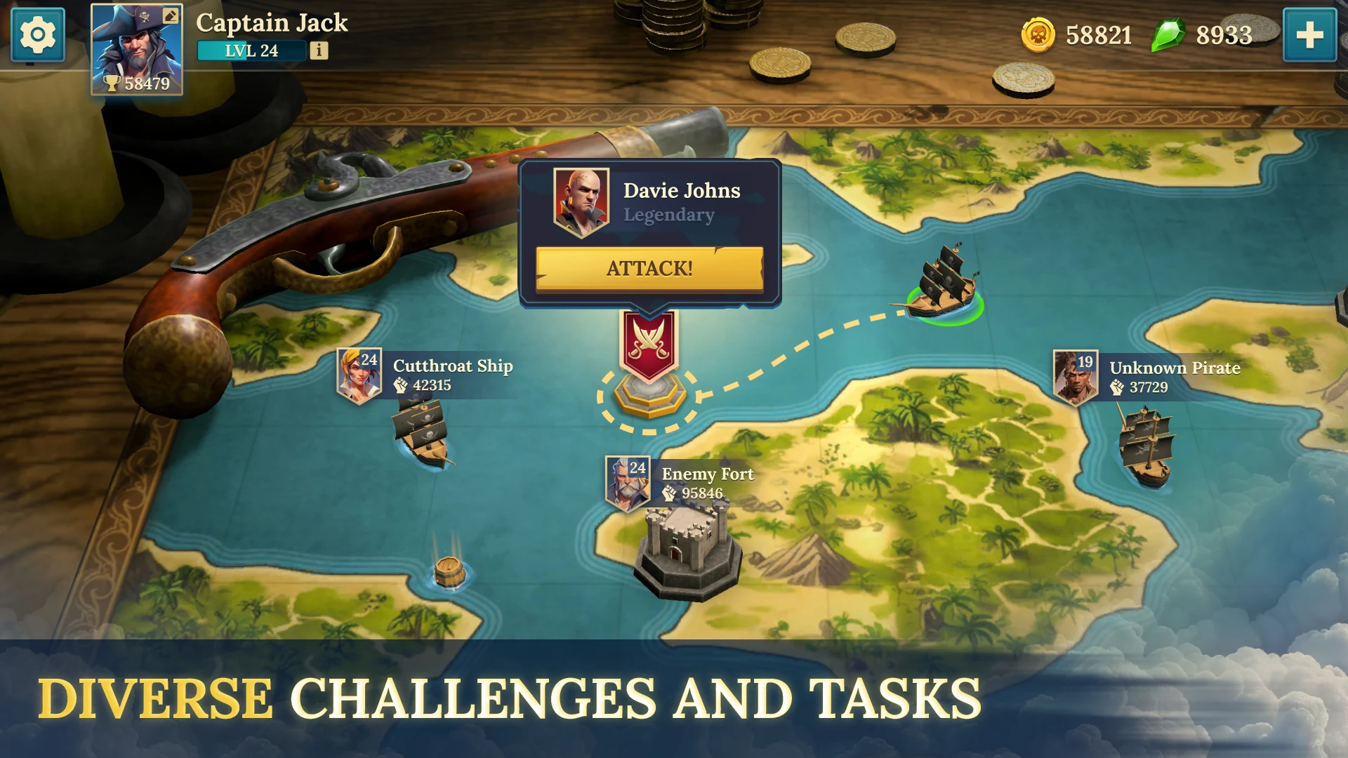 Pirate Ships・Build and Fight screenshot