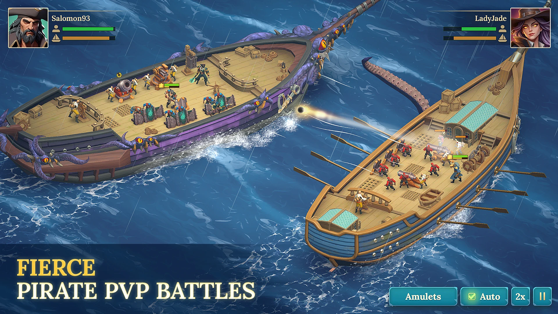 Pirate Ships・Build and Fight screenshot