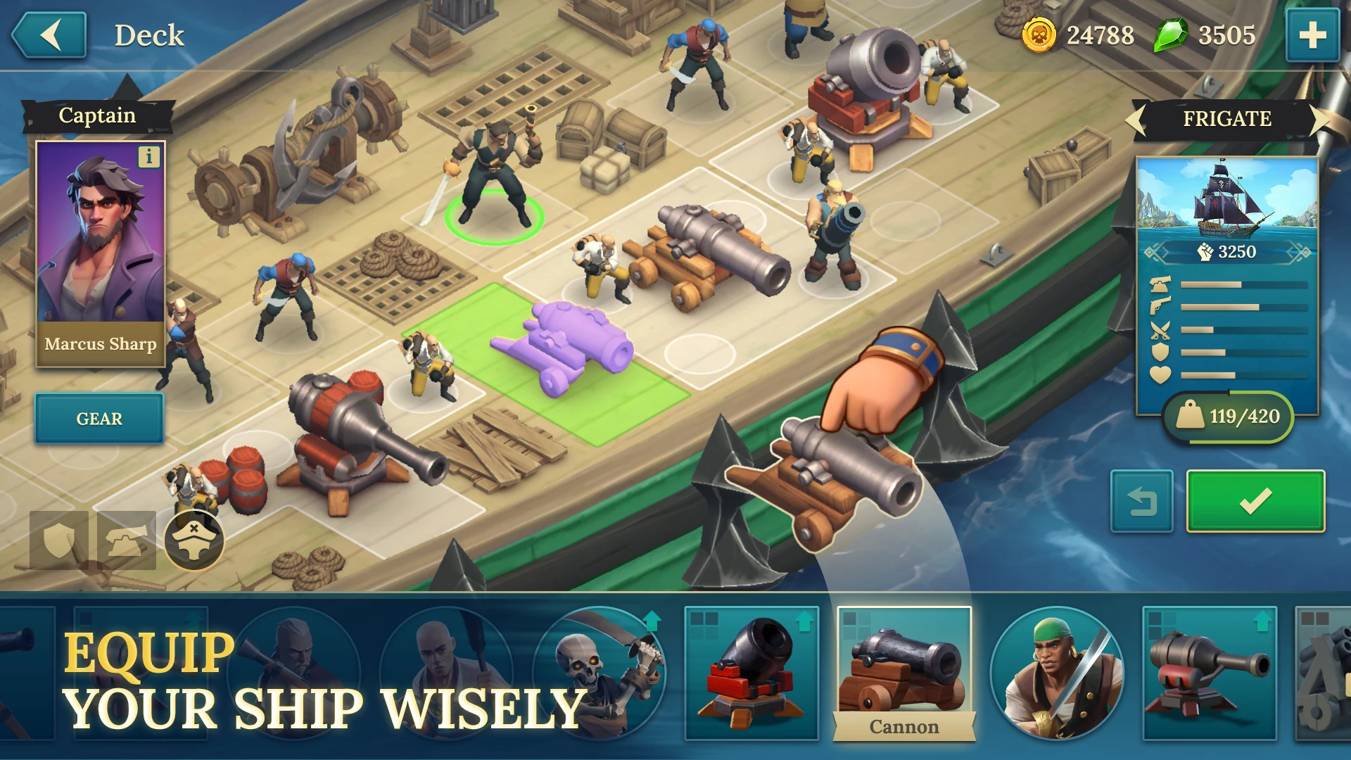 Pirate Ships・Build and Fight screenshot