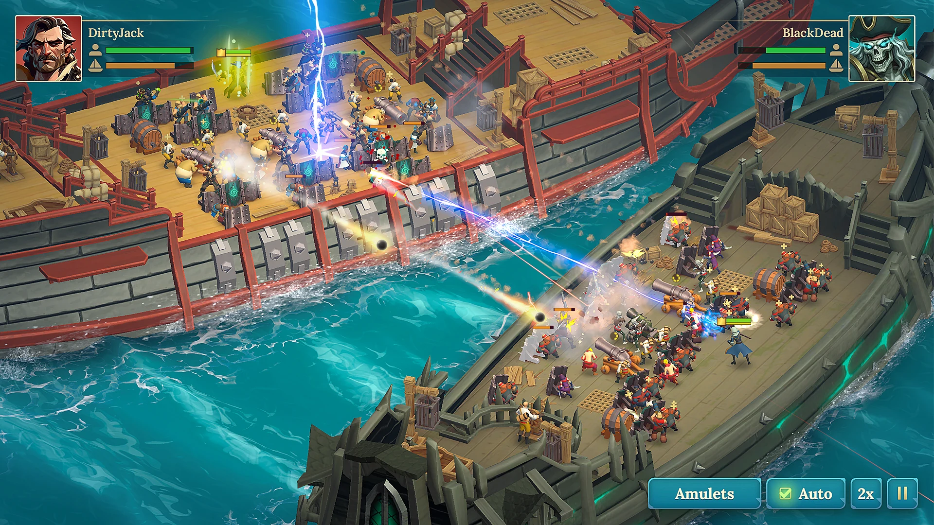 Pirate Ships・Build and Fight screenshot